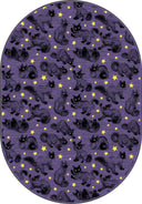 Jiji Purple Halloween Rug