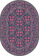 Royal Garden Pink Floral Rug