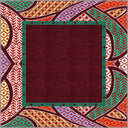 Origin Burgundy Kilim Rug