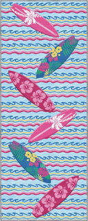 Aloha Surfboards Teen Room Rug