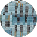 Blocks Blue Geometric Rug