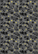 Jiji Gray Halloween Rug