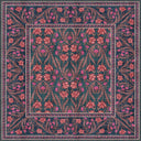 Royal Garden Red Floral Rug