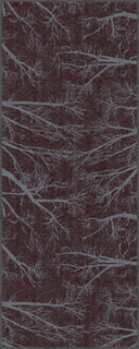 Night Sky Dome Plum Modern Rug
