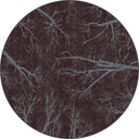 Night Sky Dome Plum Modern Rug