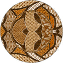 Heritage Flow Brown Kilim Rug