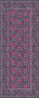Royal Garden Pink Floral Rug