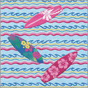 Aloha Surfboards Teen Room Rug