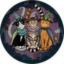 Magic Cats Animal Print Rug