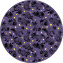Jiji Purple Halloween Rug