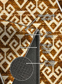 Heritage Flow Brown Kilim Rug