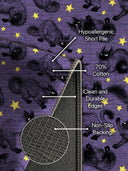 Jiji Purple Halloween Rug